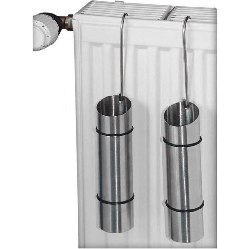 Afbeelding laden in galerijviewer, Excellent houseware waterverdampingsbakje rvs set a 2st. 20x5cm<br>