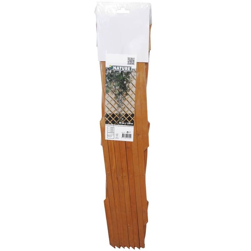 Load image into Gallery viewer, Nature tuinlatwerk 50x150 cm hout natuurlijk