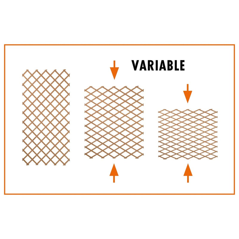 Load image into Gallery viewer, Nature plantenklimrek 100x200 cm hout groen 6041704