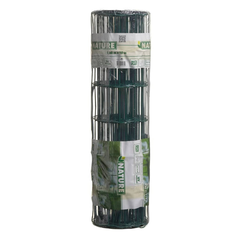 Load image into Gallery viewer, Nature gaas rechthoekig 0,6x10 m kunststof gecoat staal groen