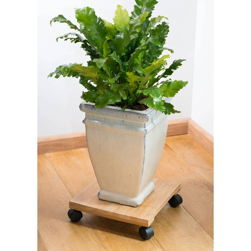 Load image into Gallery viewer, Nature plantentrolley vierkant 30x30 cm bruin bpc