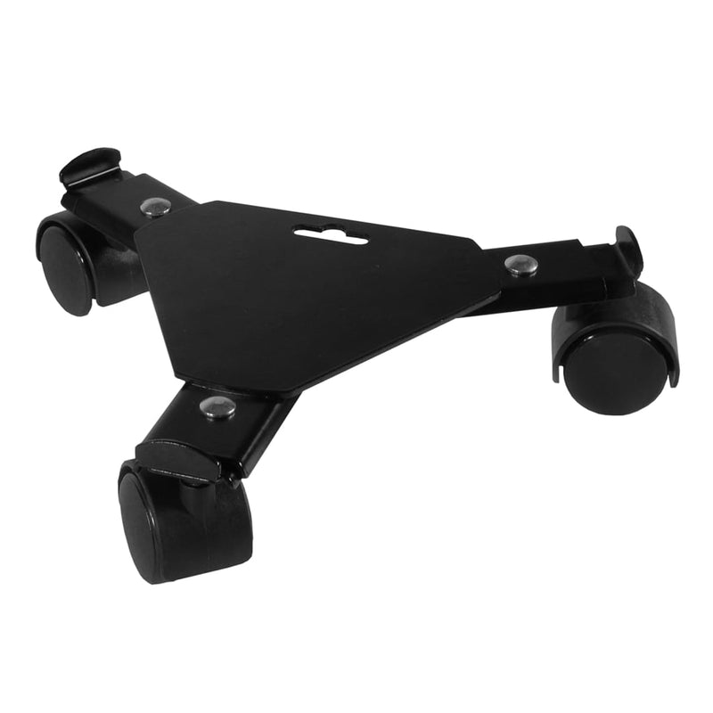 Load image into Gallery viewer, Nature plantentrolley met 3 armen verstelbaar metaal zwart