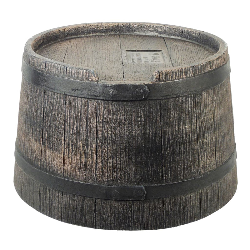 Load image into Gallery viewer, Nature standaard voor regenton met hout-look 45x28,5 cm bruin