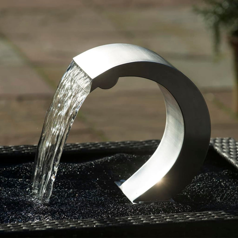 Load image into Gallery viewer, Ubbink rvs mamba waterval s-led