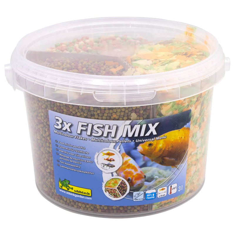 Load image into Gallery viewer, Ubbink visvoer multi-mix fish mix 3 l