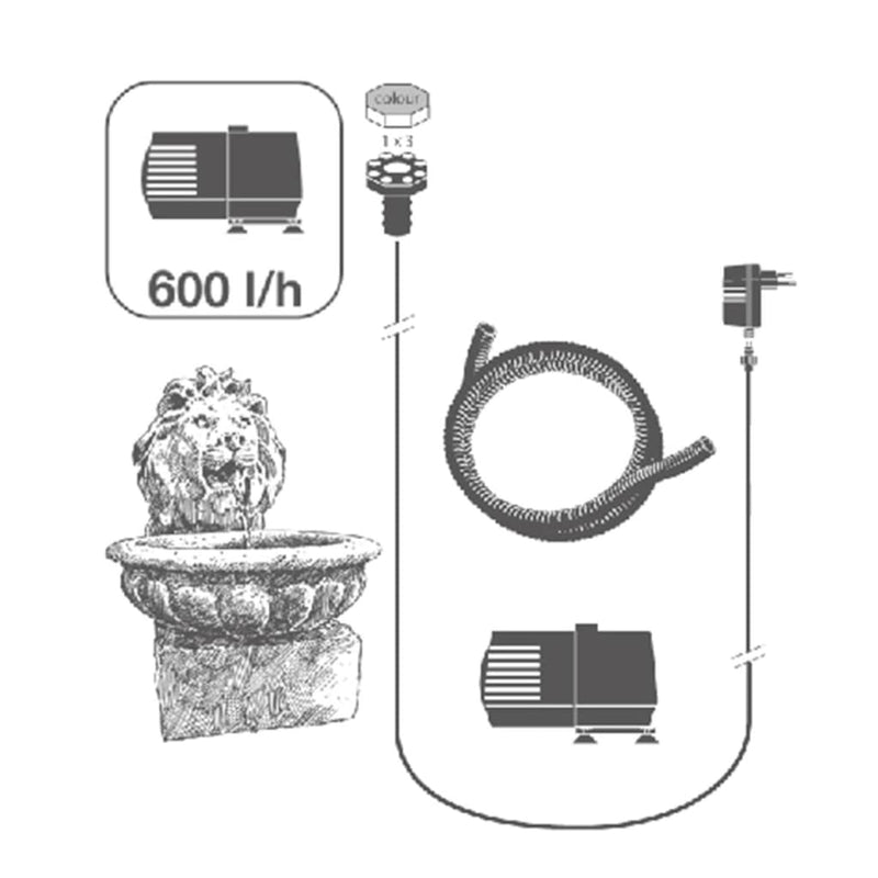 Load image into Gallery viewer, Ubbink fontein basel 1387068