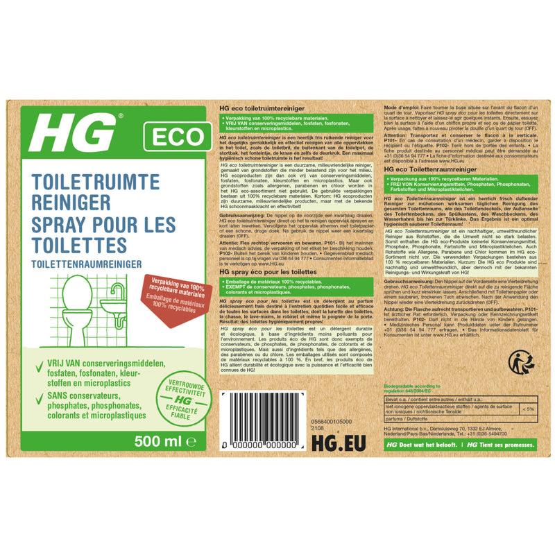 Load image into Gallery viewer, Hg eco toiletruimte reiniger