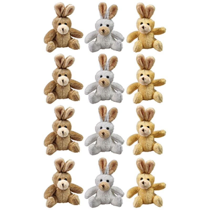 Chargez l'image dans la visionneuse de la galerie, Knuffels konijntjes 3 ass. 12 cm. (in po