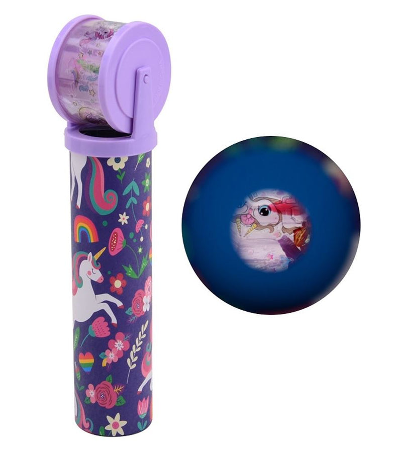 Afbeelding laden in galerijviewer, Johntoy kaleidoscoop eenhoorn met draaiende lens