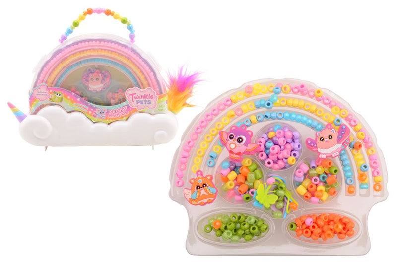 Afbeelding laden in galerijviewer, Johntoy twinkle pets - unicloud kralen set. 3+