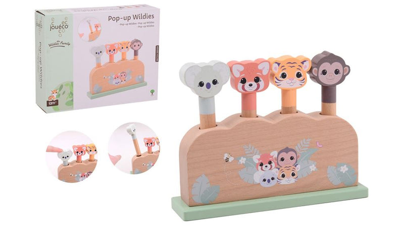 Afbeelding laden in galerijviewer, Joueco jouéco the wildies family pop-up. 3+