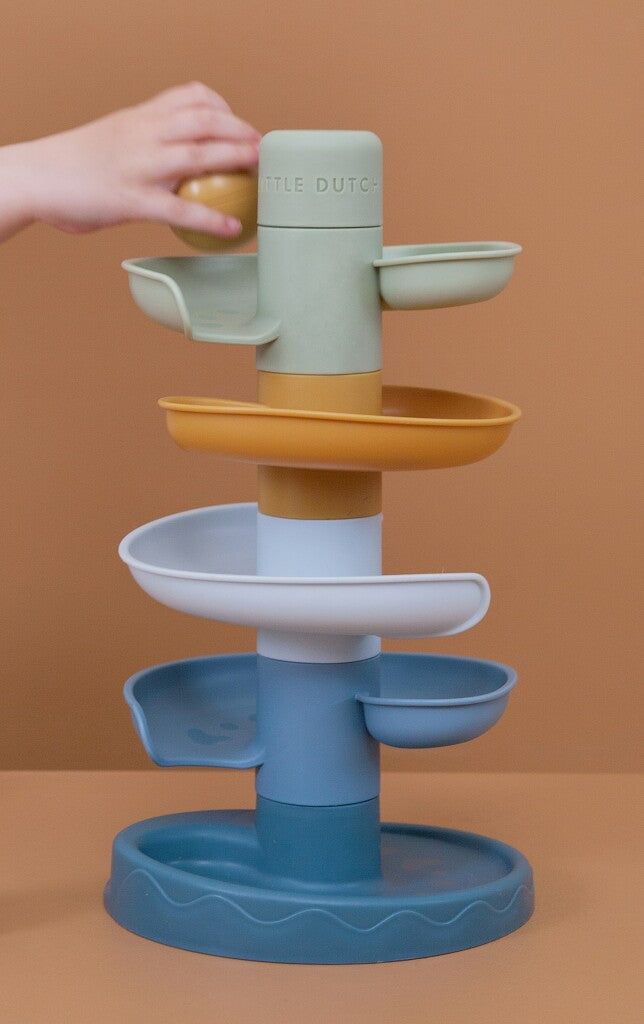 Load image into Gallery viewer, Little dutch spiraaltoren blauw