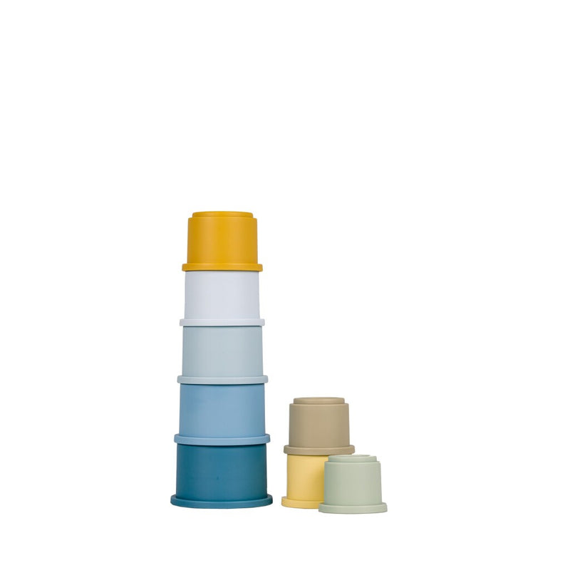 Load image into Gallery viewer, Little dutch stapelbekers blauw