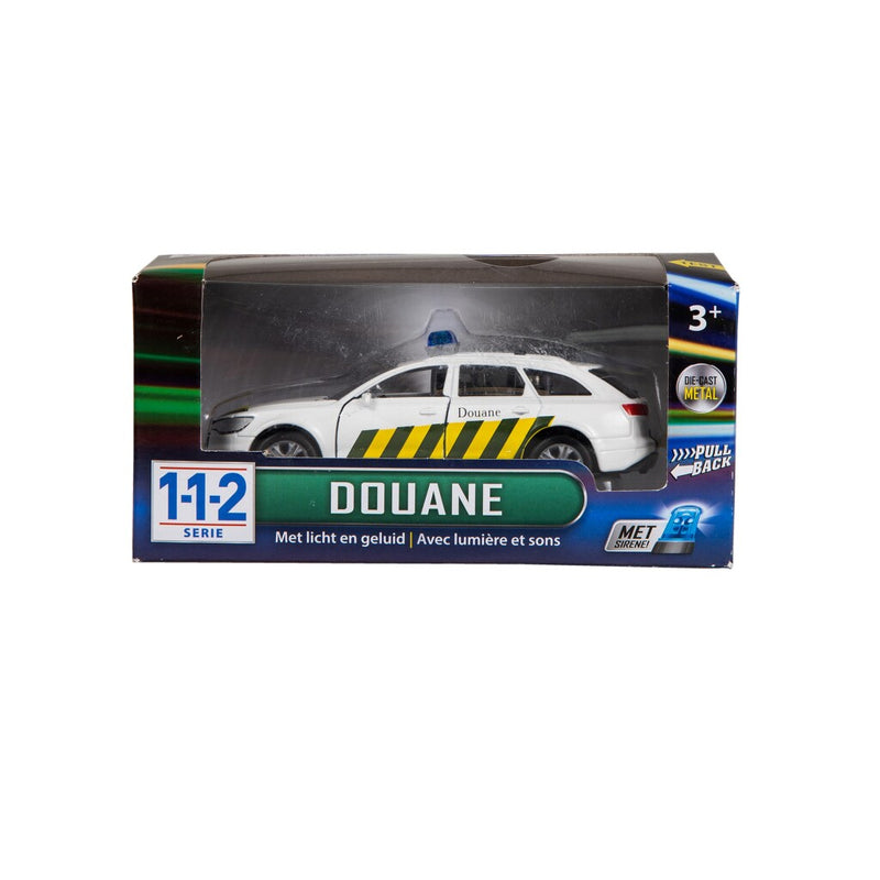 Afbeelding laden in galerijviewer, City City 112 Douane Auto 1:43 + Licht Geluid