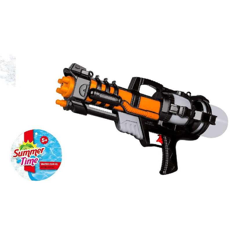 Load image into Gallery viewer, Summertime waterpistool 58 cm oranje zwart grijs
