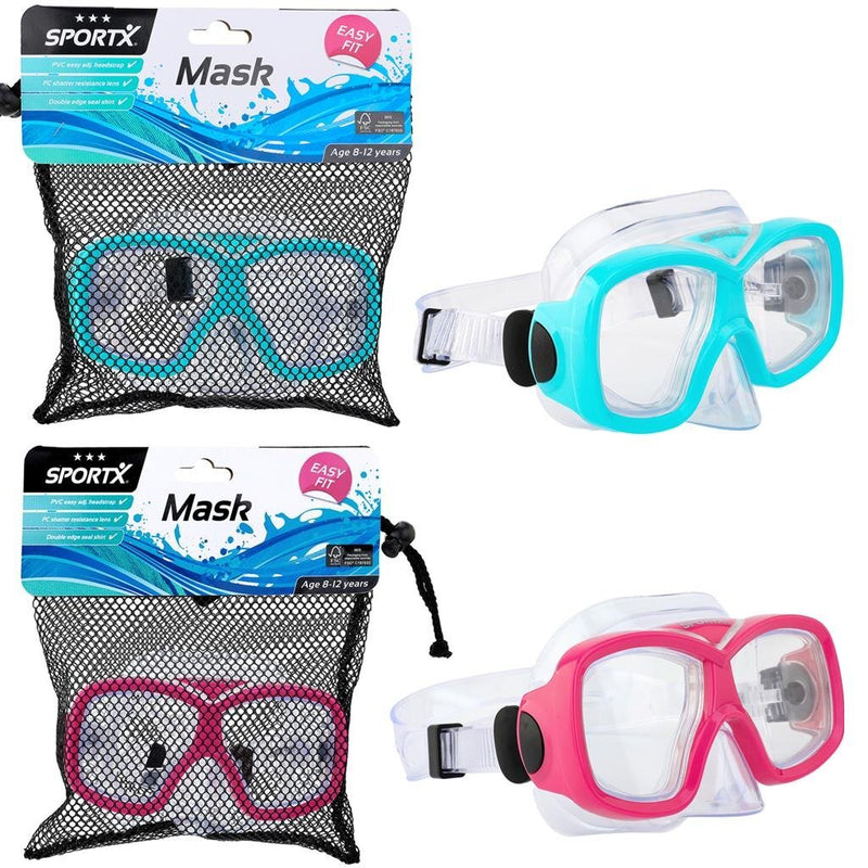 Afbeelding laden in galerijviewer, Sportx junior zwemmasker 3 sterren assorti