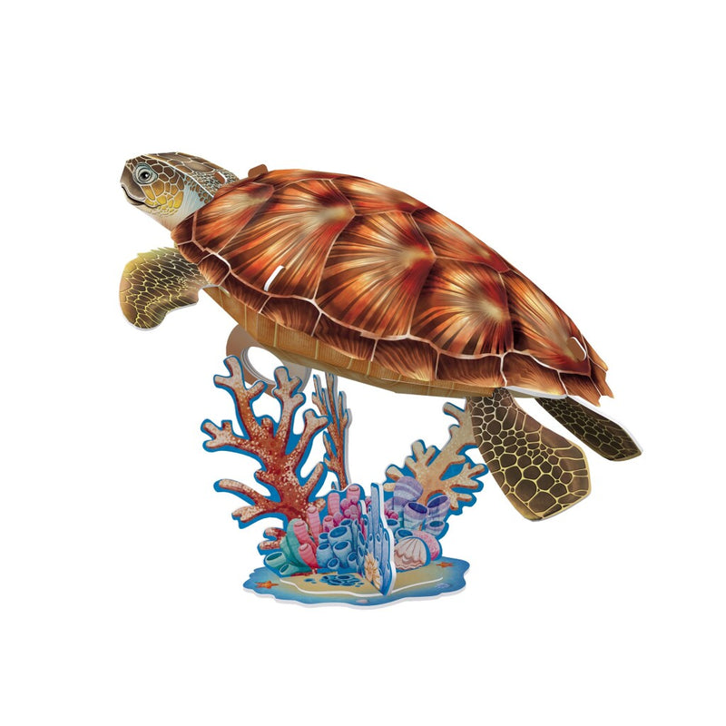 Load image into Gallery viewer, Cubic fun national geographic 3d puzzel zeeschildpad 31 stukjes
