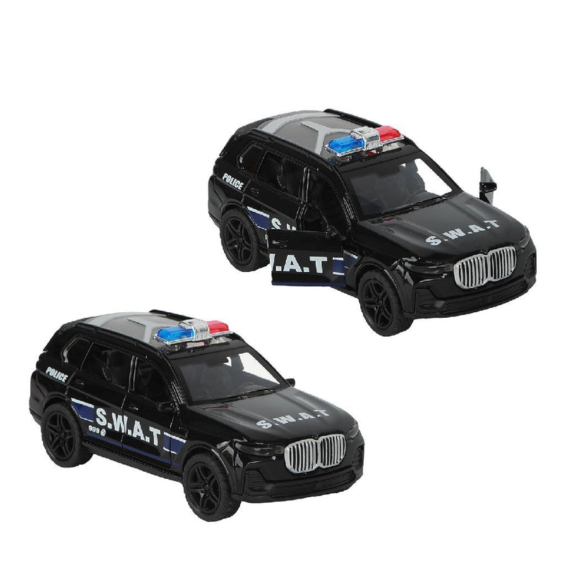 Load image into Gallery viewer, 112 s.w.a.t. auto 1:36 met licht en geluid