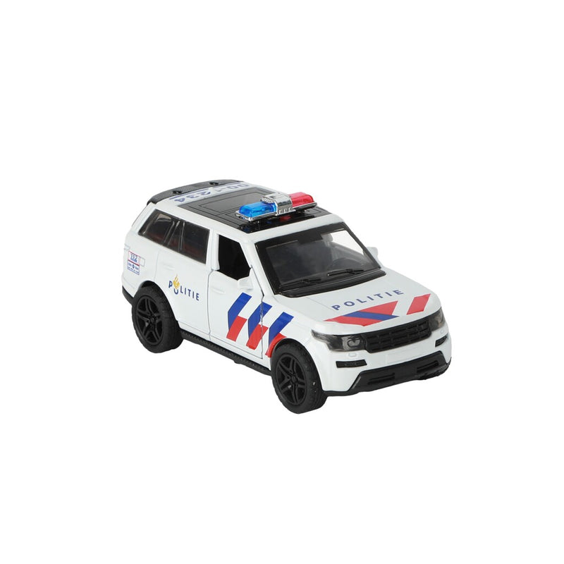 Load image into Gallery viewer, 112 pull-back politie suv 1:36 + licht en geluid