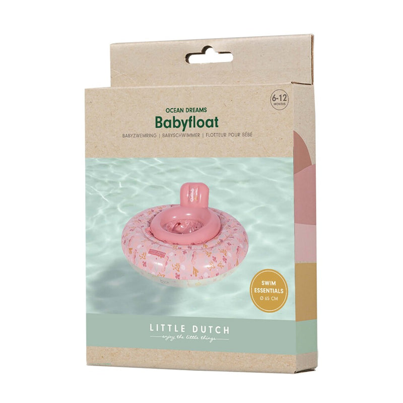 Load image into Gallery viewer, Little dutch ocean dreams babyfloat 67 cm roze