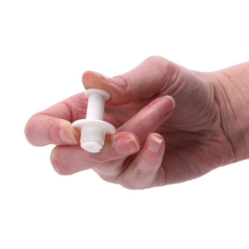 Load image into Gallery viewer, Patisse uitsteekvormen hart met uitdrukker 3-delig wit