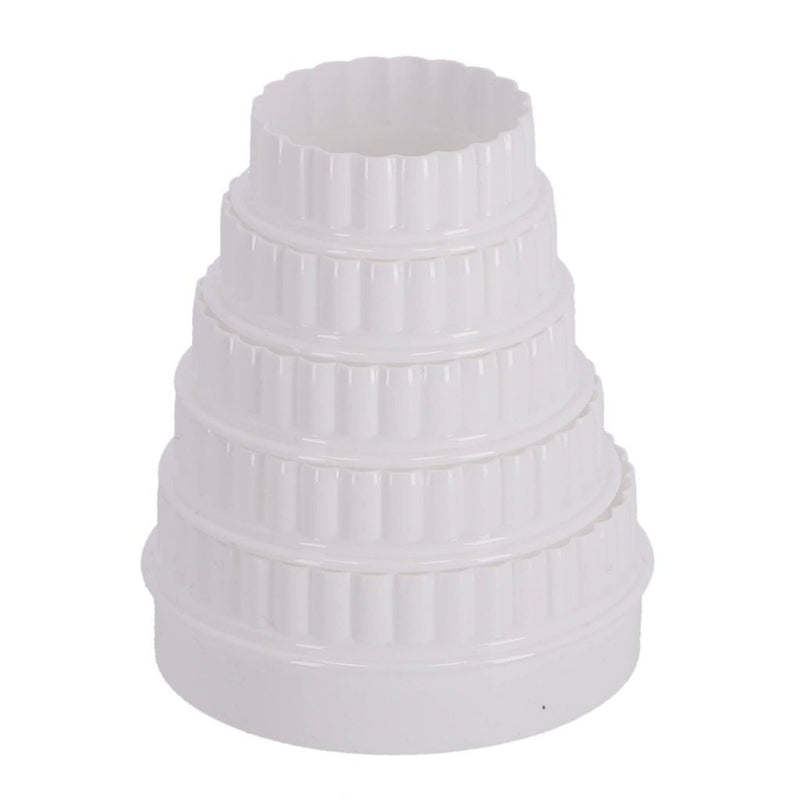 Load image into Gallery viewer, Patisse set uitsteekvormen rond 5-delig | 4 stuks