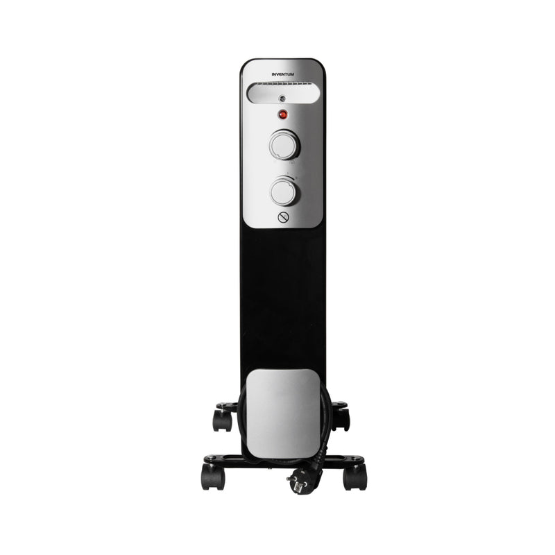 Load image into Gallery viewer, Inventum ko931b oliegevulde radiator 2000w zwart zilver