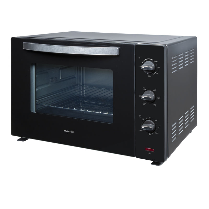 Load image into Gallery viewer, Inventum ov607b vrijstaande oven 60l 2000w zwart zilver
