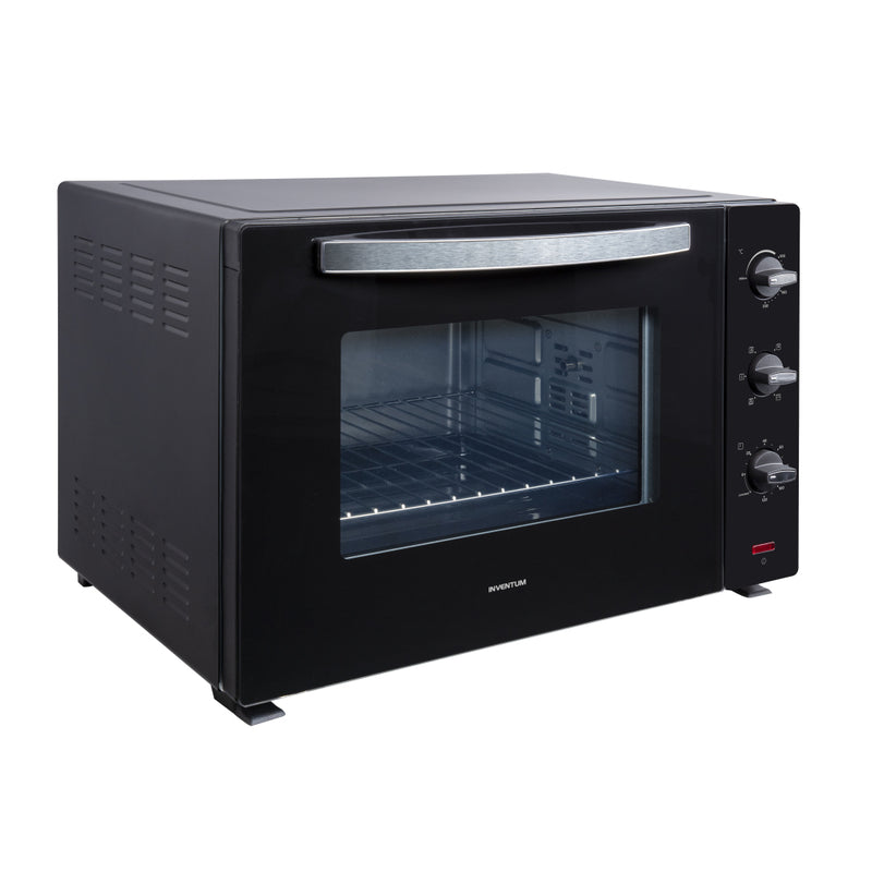 Load image into Gallery viewer, Inventum ov607b vrijstaande oven 60l 2000w zwart zilver