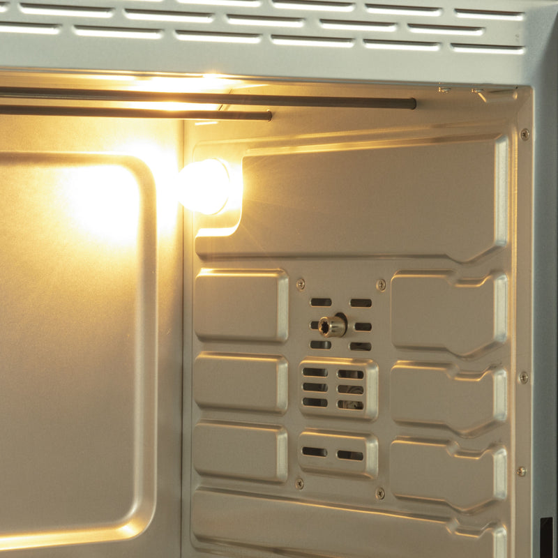 Load image into Gallery viewer, Inventum ov607b vrijstaande oven 60l 2000w zwart zilver