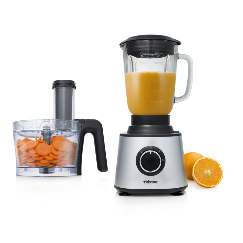 Load image into Gallery viewer, Tristar Tristar MX-4823 Food Processor RVS Zwart