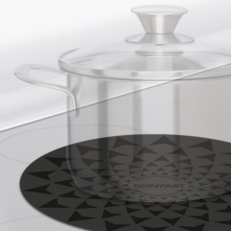 Load image into Gallery viewer, Scanpart speed inductiemat set 2x20 2x26 cm zwart