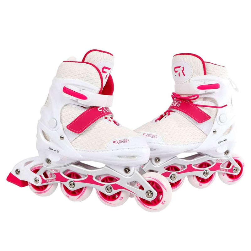 Load image into Gallery viewer, Street Rider Street Rider Inlineskates verstelbaar maat 33-37 wit