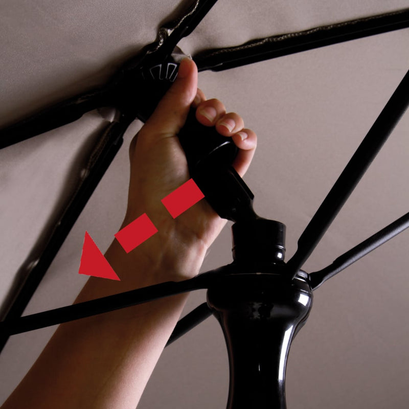 Load image into Gallery viewer, Madison Parasol Patmos Luxe rechthoekig 210x140 cm saffierblauw