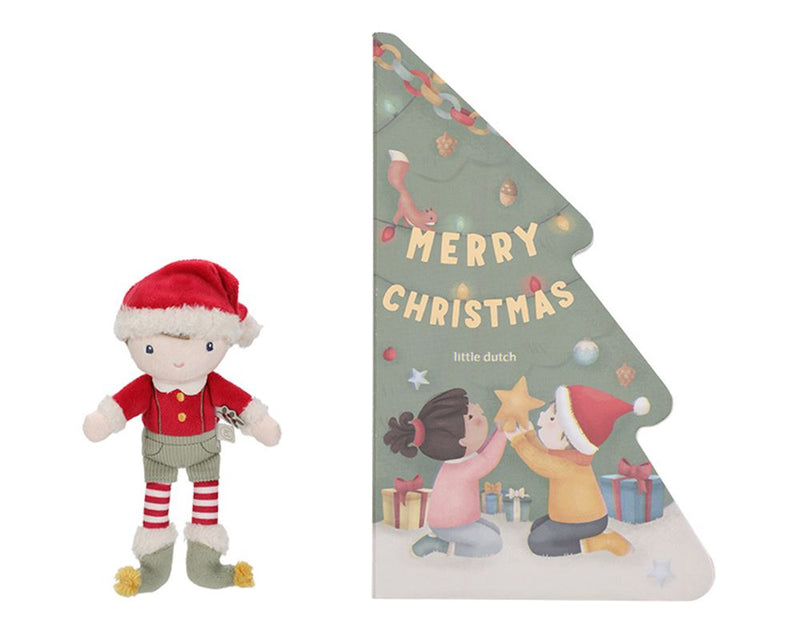 Afbeelding laden in galerijviewer, Little dutch - cadeauset kerst. boek+knu