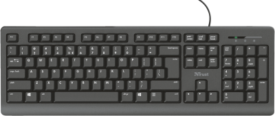 Load image into Gallery viewer, Trust primo stil qwerty toetsenbord