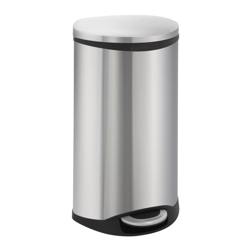 Afbeelding laden in galerijviewer, Eko eko shell bin pedaalemmer 30l mat rvs