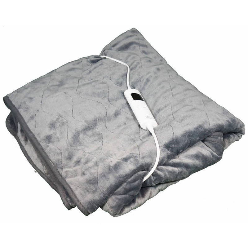 Load image into Gallery viewer, MESA LIVING MESA LIVING Elektrische deken 180x130 cm grijs 804.080