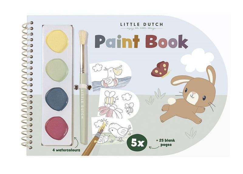 Afbeelding laden in galerijviewer, Little dutch verfboek. 3+