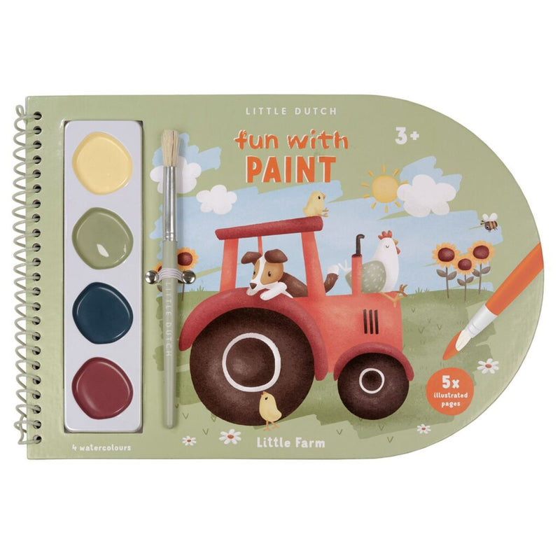 Load image into Gallery viewer, Little dutch verfboek boerderij