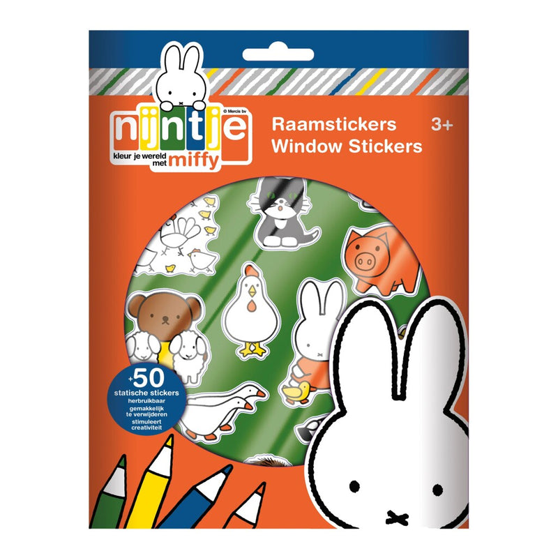 Load image into Gallery viewer, Bambolino toys nijntje raamstickers
