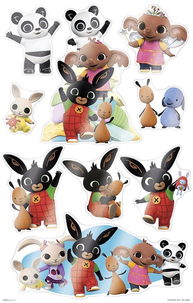 ギャラリービューアに画像をロードする, Bing raamstickers maxi. 3+. 58x33x0.2 cm