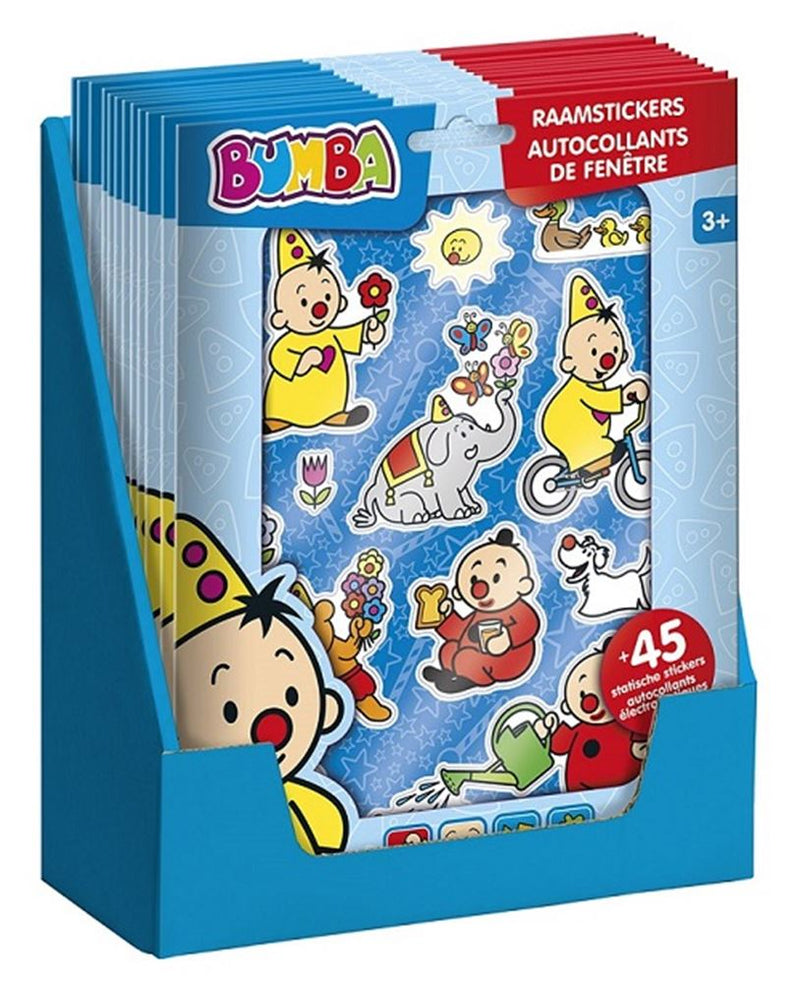 Afbeelding laden in galerijviewer, Totum dsp bumba 50 herbruikbare raamstickers.