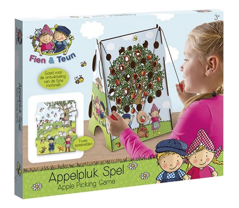 Afbeelding laden in galerijviewer, Fien teun appeltjes plukken spel. 3+