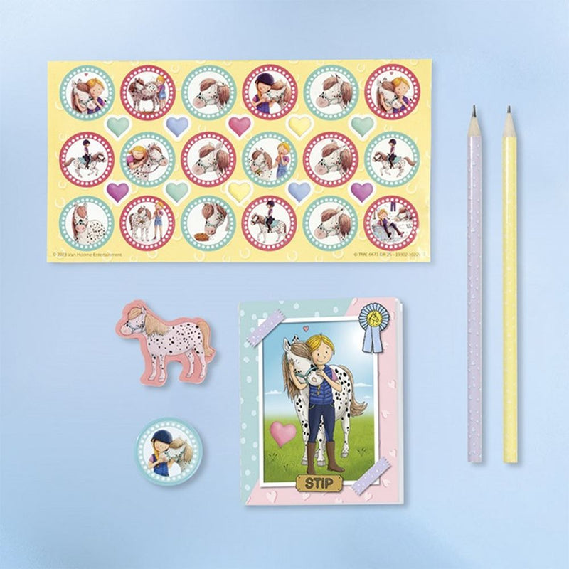 Afbeelding laden in galerijviewer, Stip de pony stationary set. 3+