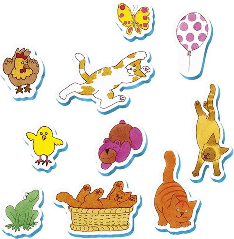 Afbeelding laden in galerijviewer, Bambolino dikkie dik badspeelgoed badfiguren, educatief speelgoed in opbergnetje - peuter kleuter speelgoed - toys - vanaf 1 jaar