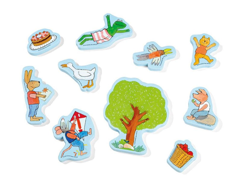 Afbeelding laden in galerijviewer, Bambolino toys de wereld van kikker foamshapes. 0+(2 st