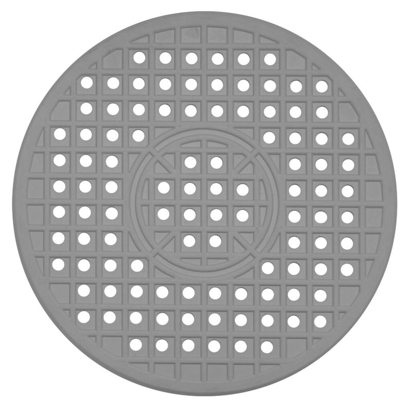 Cargue la imagen en el visor de la galería, Dutch House Dutch House Gootsteenmat Rond 32 cm Rubber Grijs