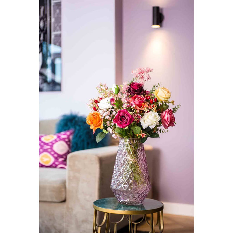 Load image into Gallery viewer, Emerald kunstboeket flame roses