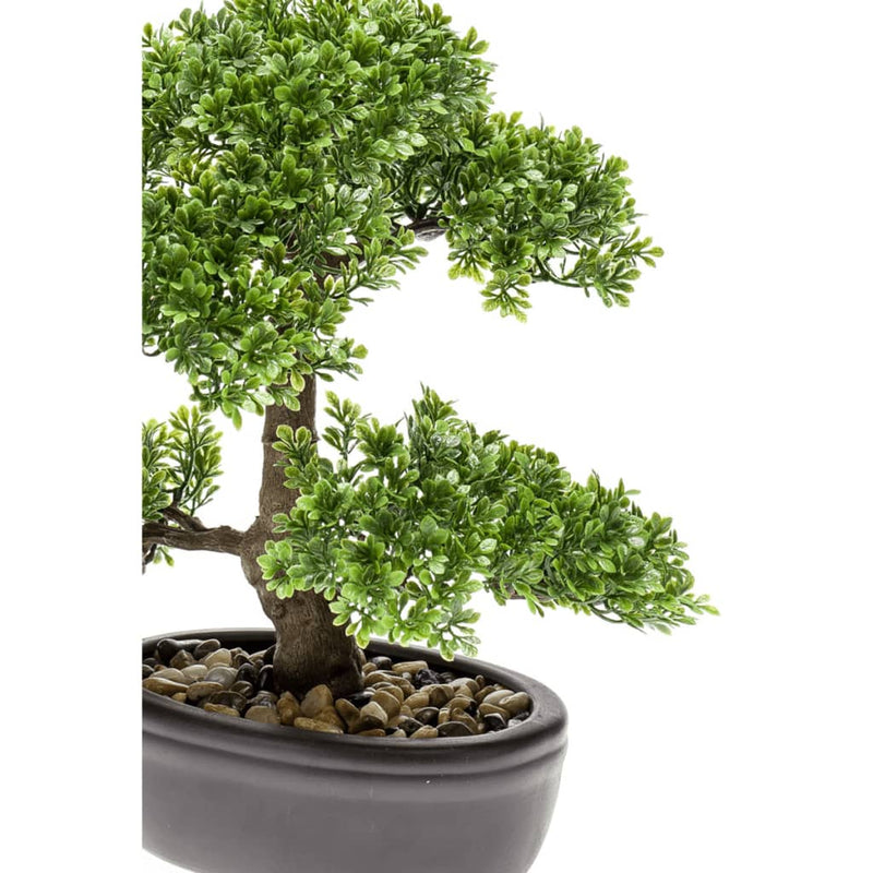 Load image into Gallery viewer, Emerald kunstplant mini bonsai ficus groen 32 cm 420002